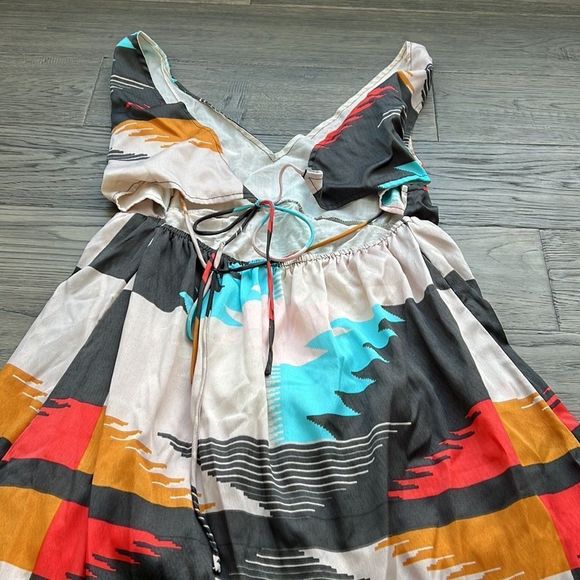 Billabong | Aztec high low summer dress - Picture 6 of 9